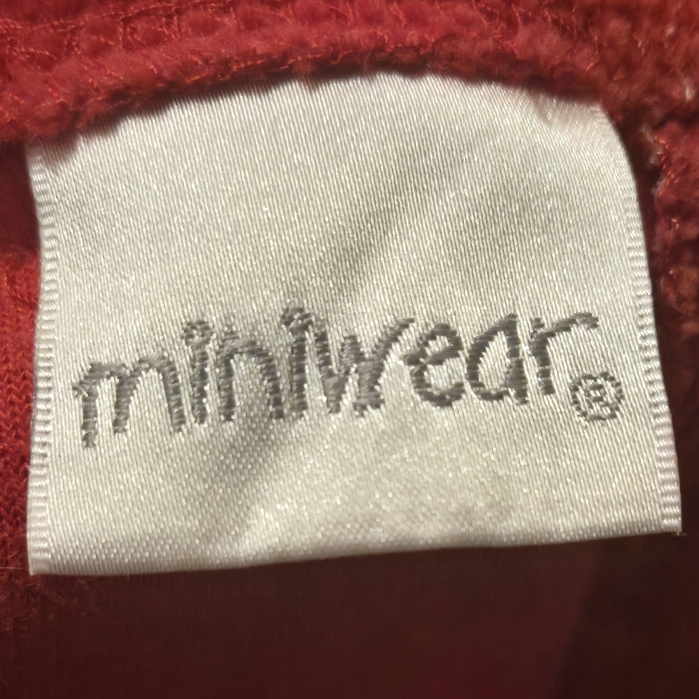 HOST PICK!🎉🎊 Miniwear Red Velvet Holiday DressGlitter Buckle Sz18mo - Picture 8 of 9